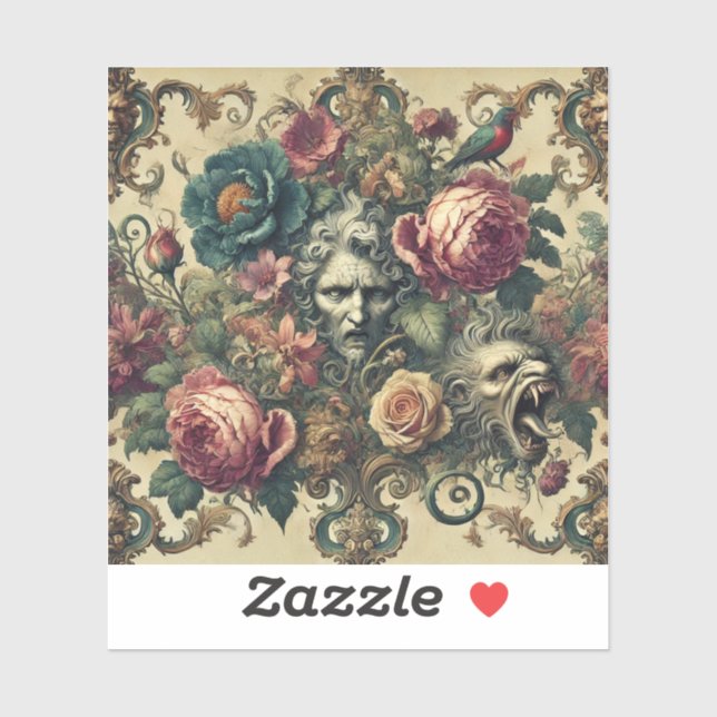 Arcane Atelier – Gothic Baroque  Sticker (Sheet)