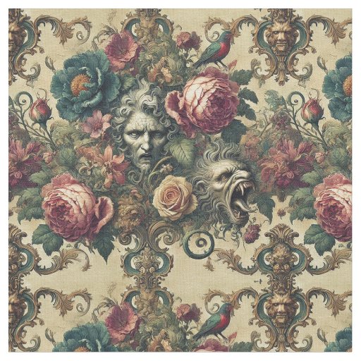 Arcane Atelier – Gothic Victorian Classic Tile Fabric