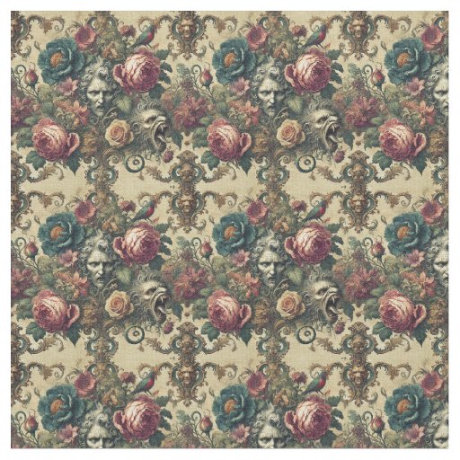 Arcane Atelier – Gothic Victorian Dense Tile Fabric