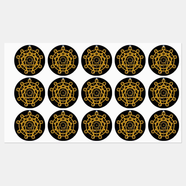 Arcane Enneagram Labels (Sheet)