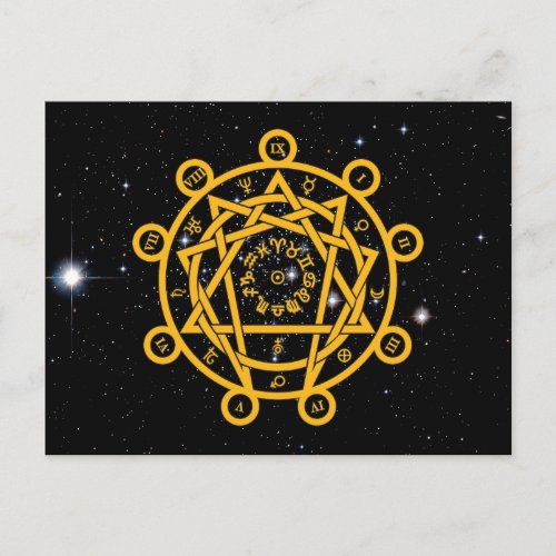 Arcane Enneagram Postcard