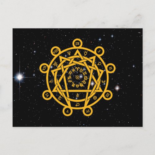 Arcane Enneagram Postcard