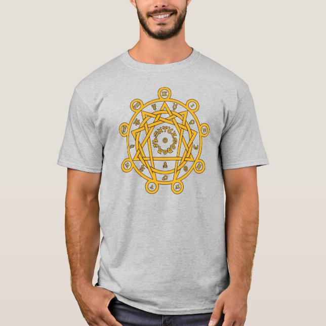 Arcane Enneagram T-Shirt (Front)