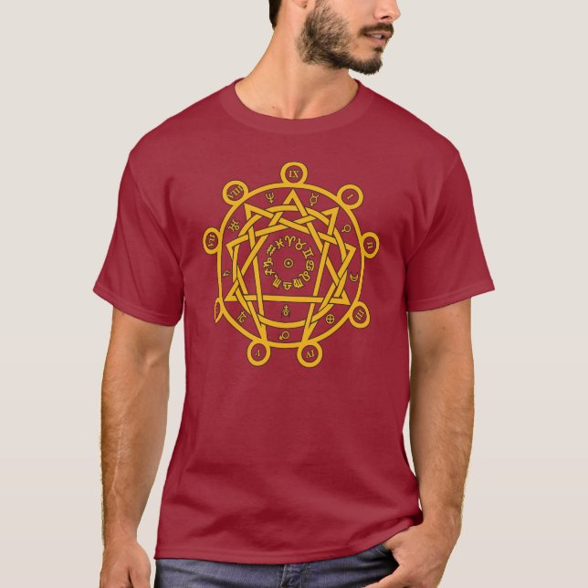 Arcane Enneagram T-Shirt (Front)