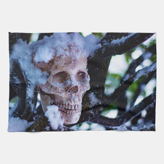 Arcane Winter I Kitchen Towel (Horizontal)