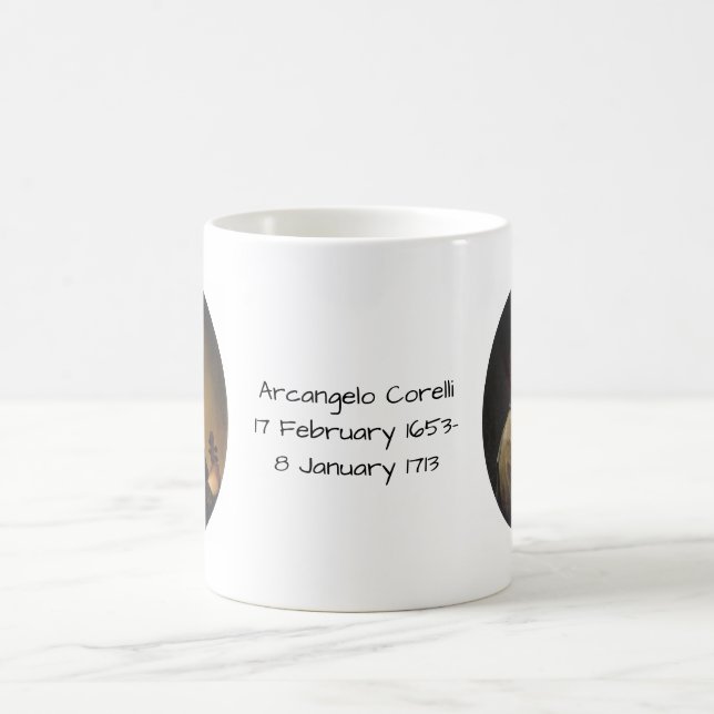 Arcangelo Corelli Coffee Mug (Center)