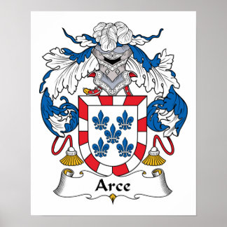 Arce Family Crest Poster