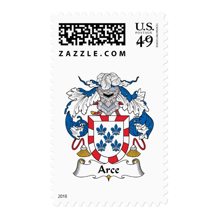 Arce Family Crest Stamps