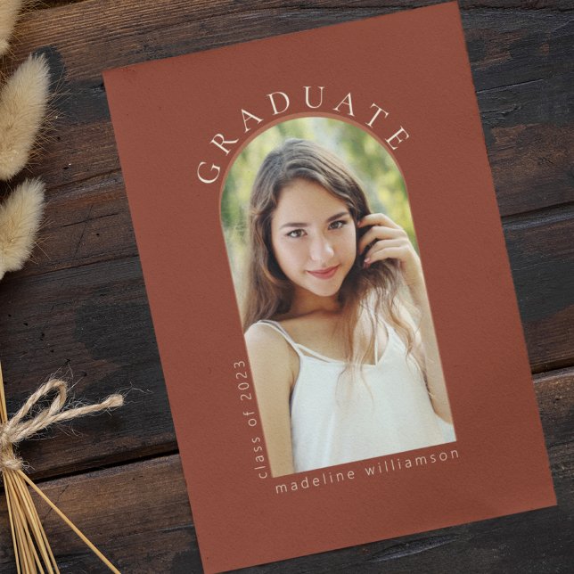 Arch 2023 Graduation Announcement Card (Creator Uploaded)
