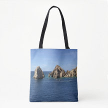 Arch and Pillar in Sapphire Baja Seascape