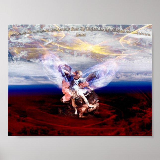 Arch Angel Michael Conquers Poster (Front)