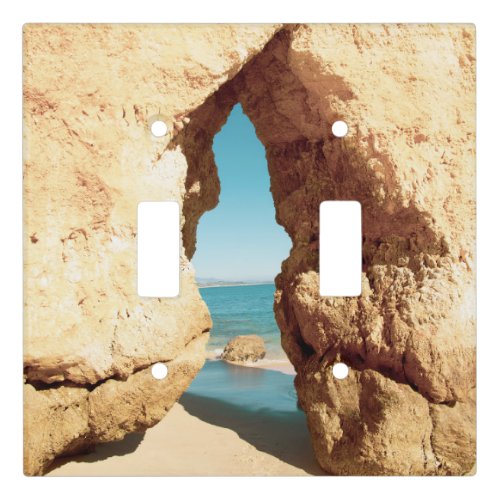 Arch at Camilo Beach 1 wall art  Light Switch Cover