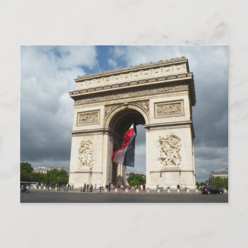 Arch de Triumph Postcard