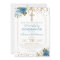 Arch Gold Dusky Blue Floral First Holy Communion
