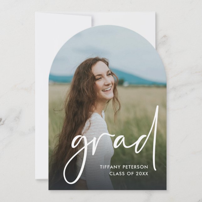 Arch High School Photo Graduation Announcements (Front)