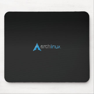 Arch Linux black Mouse Pad