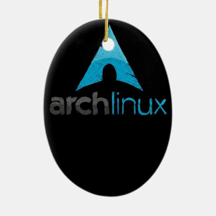 Arch Linux Logo Christmas Tree Ornament