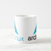 Arch Linux Logo Coffee Mug (Center)