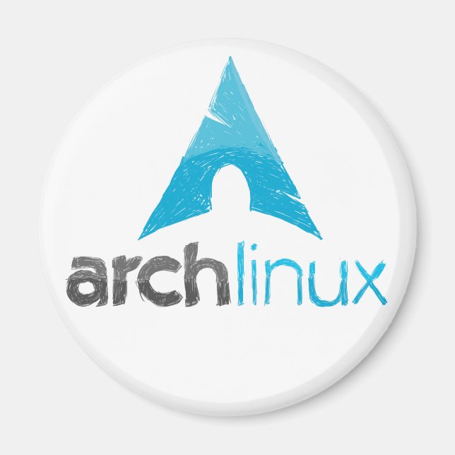 Arch Linux Logo Magnet (Front)