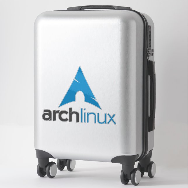 Arch Linux Logo Sticker (Suitcase)