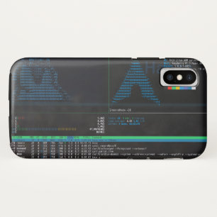 Arch Linux on RPi/tmux/htop/parrot iPhone Case