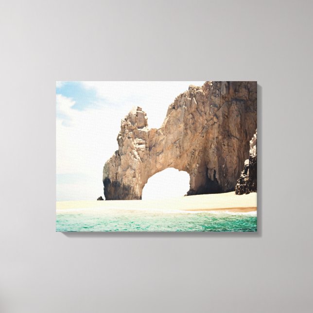 Arch Of Cabo San Lucas, Mexico Canvas Print (Front)