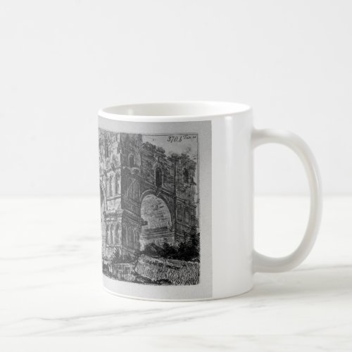 Arch of Titus in Rome by Giovanni Battista Piranes Coffee Mug