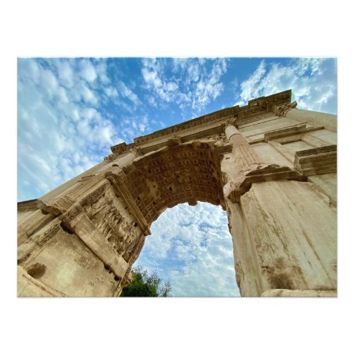 Arch of Titus in the Roman Forum _ Rome Italy Photo Print