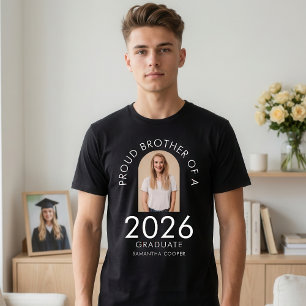 Arch Photo Proud Brother of 2026 Graduate T-Shirt