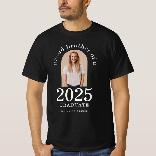 Arch Photo Proud Brother of 2026 Graduate  T-Shirt (Front)