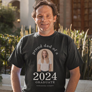 Arch Photo Proud Dad of 2024 Graduate T-Shirt