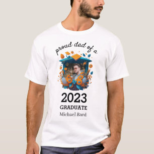 Arch Photo Proud Dad of 20XX Graduate Customized T-Shirt