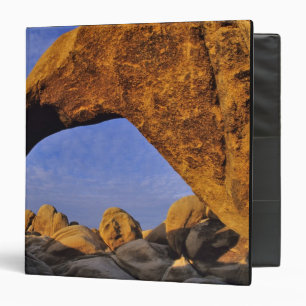 Arch Rock at Joshua Tree National Park in 3 Ring Binder