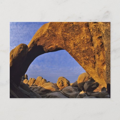 Arch Rock at Joshua Tree National Park in Postcard
