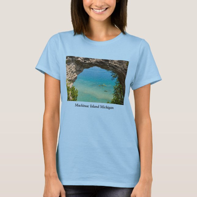 Arch Rock Canoeing T-shirt (Front)