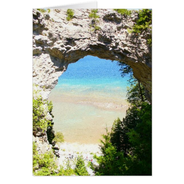 Arch Rock, Mackinac Island Cards (Front)