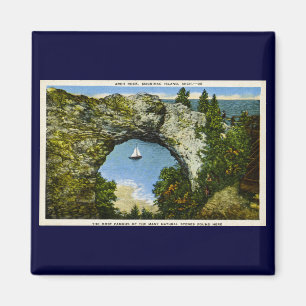 Arch Rock Mackinac Island, Michigan Magnet