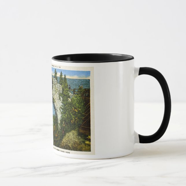 Arch Rock Mackinac Island, Michigan Mug (Right)