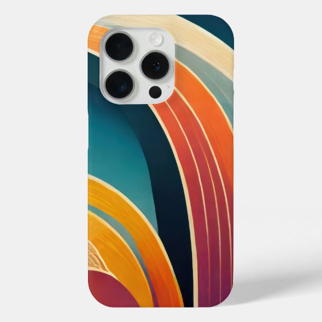 Arch shapes in bright colors Case-Mate iPhone case (Back)