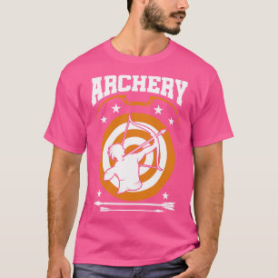 Arch Sport Archer Archery Arrow And Bow  (18) T-Shirt