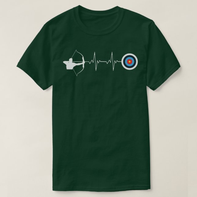 Arch Sport Archer Archery Arrow And Bow 4 T-Shirt (Design Front)