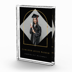 Arch Tassels Minimalist Frame Photo Graduation