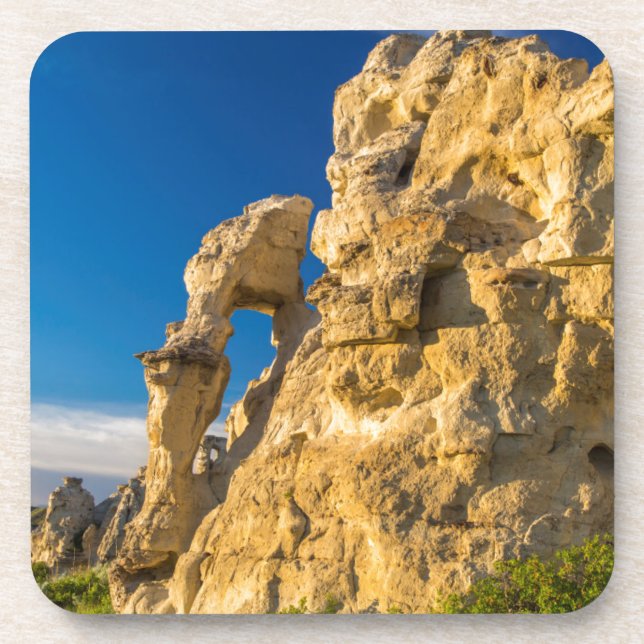 Arch Within An Arch Along The  White Cliffs Beverage Coaster (Front)