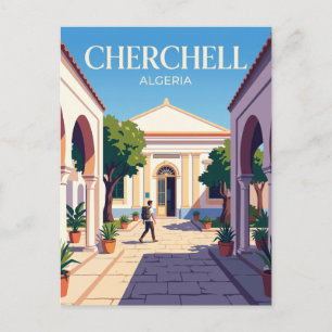 Archaeological Museum, Cherchell Algeria Postcard