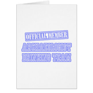 Archaeologist Drinking Team Cards