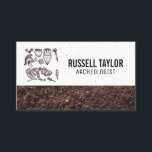 Archaeologist Findings Business Card<br><div class="desc">Archaeologist Findings . For added quality use a premium paper stock paper. Design requests feel free to contact me. ©2010 Joshua Martin</div>