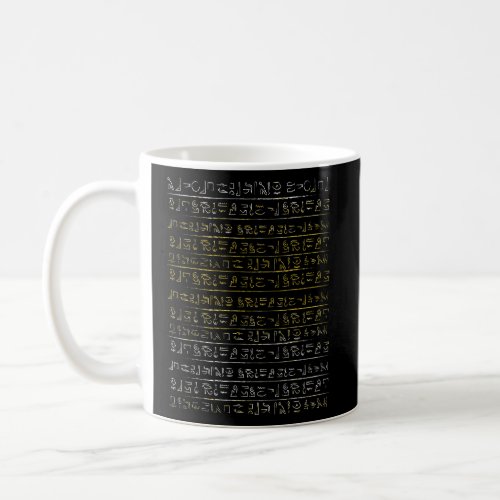 Archaeologist Hieroglyphics Egyptian  Ancient Egyp Coffee Mug