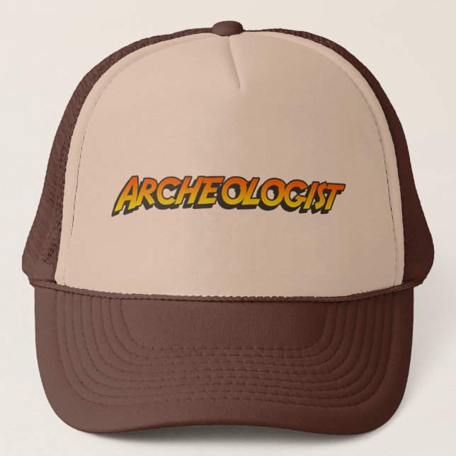 Archaeologist Trucker Hat (Front)