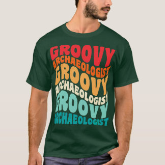 Archaeologist Vintage Retro 60s 70s 80s Vibes T-Shirt