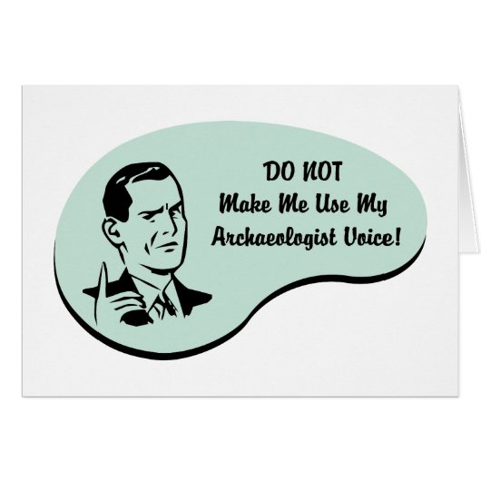 Archaeologist Voice Cards (Front Horizontal)